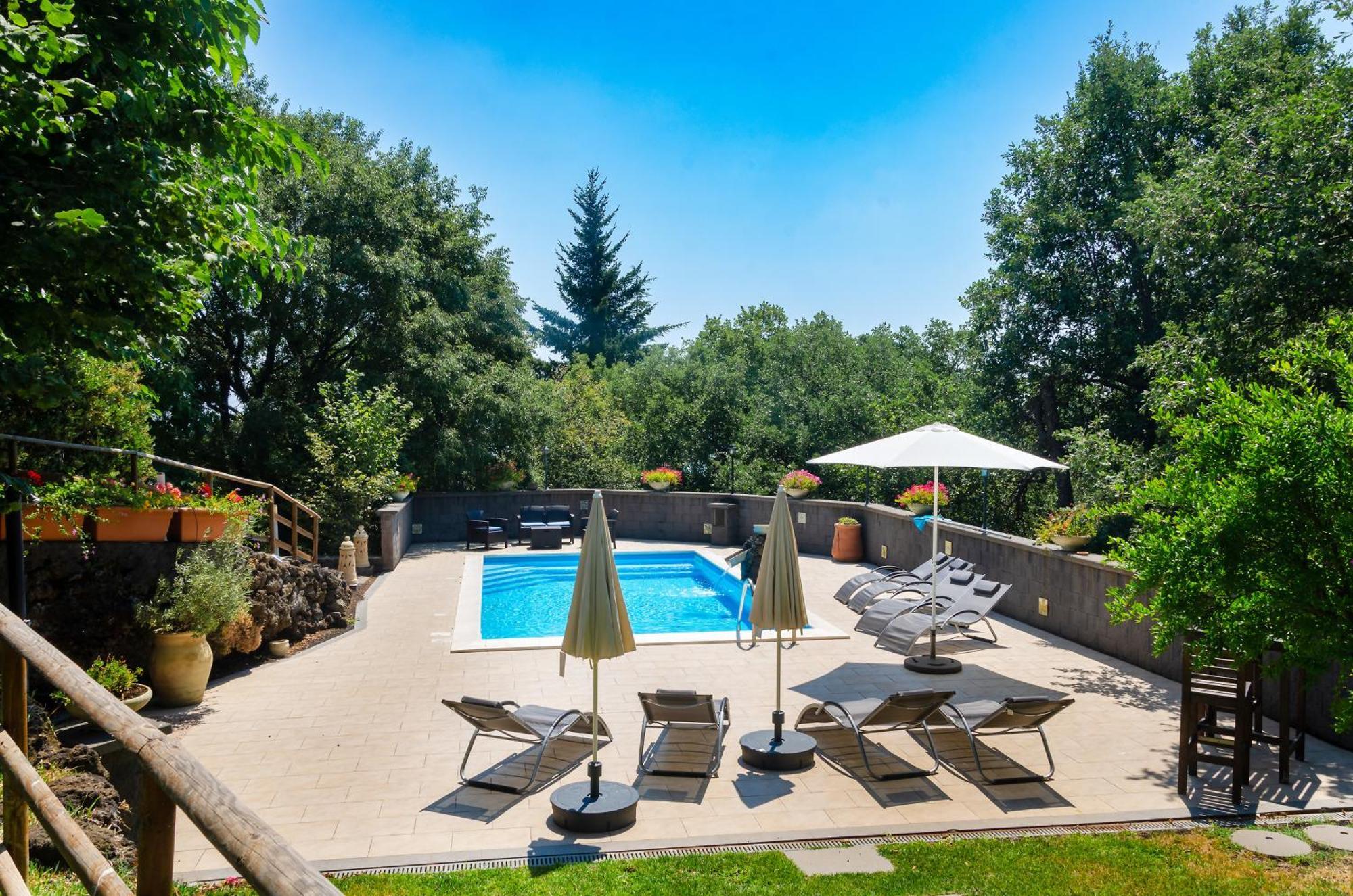 Villa Del Gelso Chalet Nel Parco Delletna Mascali Dış mekan fotoğraf